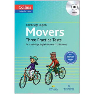 Sách - Cambridge English Movers Three Practice Tests (+CD) + Audio Scripts & Answer Key (Bộ)