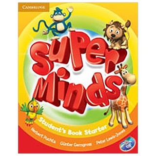 Sách - super minds starter student's book with dvd-rom