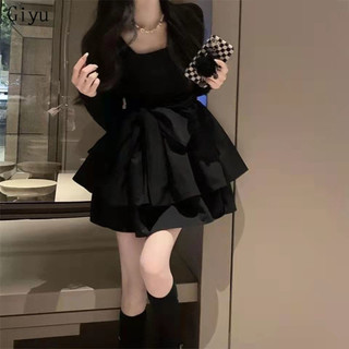 Đầm Nữ Cổ Vuông Màu Đen Phong Cách Pháp Thời Trang Quyến Rũ.váy kiểu pháp.váy đầm dự tiệc.váy đen