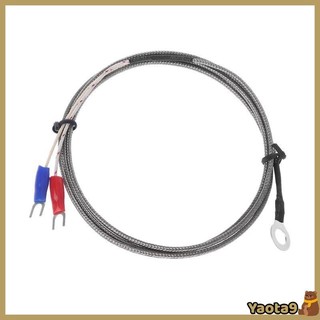 Cảm biến nhiệt độ cặp nhiệt điện loại K bền Yao với cáp 1M cho bộ điều khiển nhiệt độ công nghiệp Chống nước 0 400°