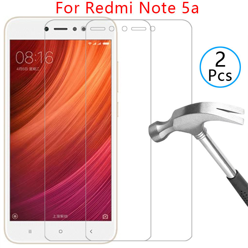 Ốp kính cường lực cho xiaomi redmi note 5a prime cover trên note5a không phải 5 a5 điện thoại coque 