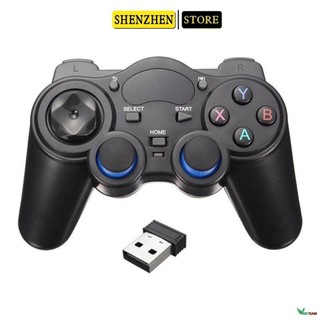 Tay cầm chơi game không dây gamepad 850m usb 2.4g dành cho pc, laptop, smart tv, tv box