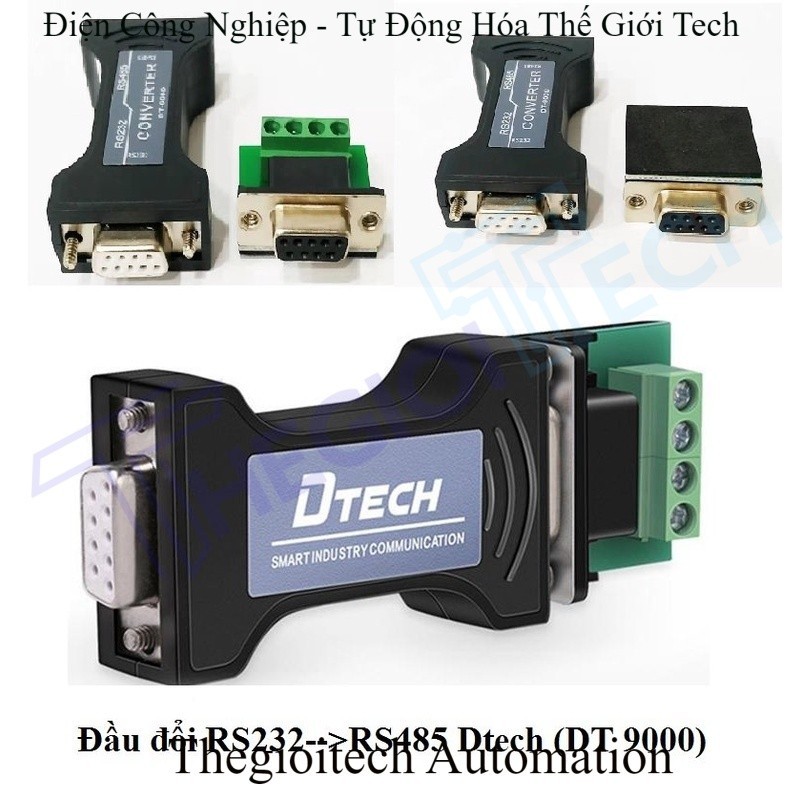 Cáp USB to COM RS232/RS485/RS422/TTL | Lập Trình PLC HMI | FTDI Chính Hãng | ZTEK/UNITEK/DTECH