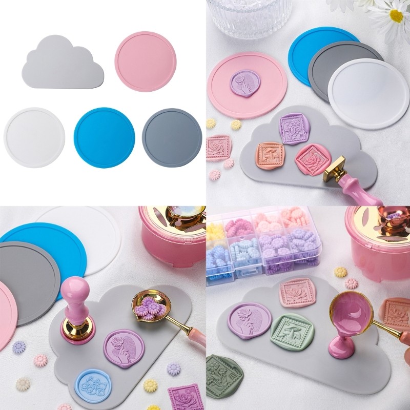Zzz Seal Stamp DIY Craft Dính Stencils Seal Wax Pad Sáp Seal Tem Niêm Phong Tấm