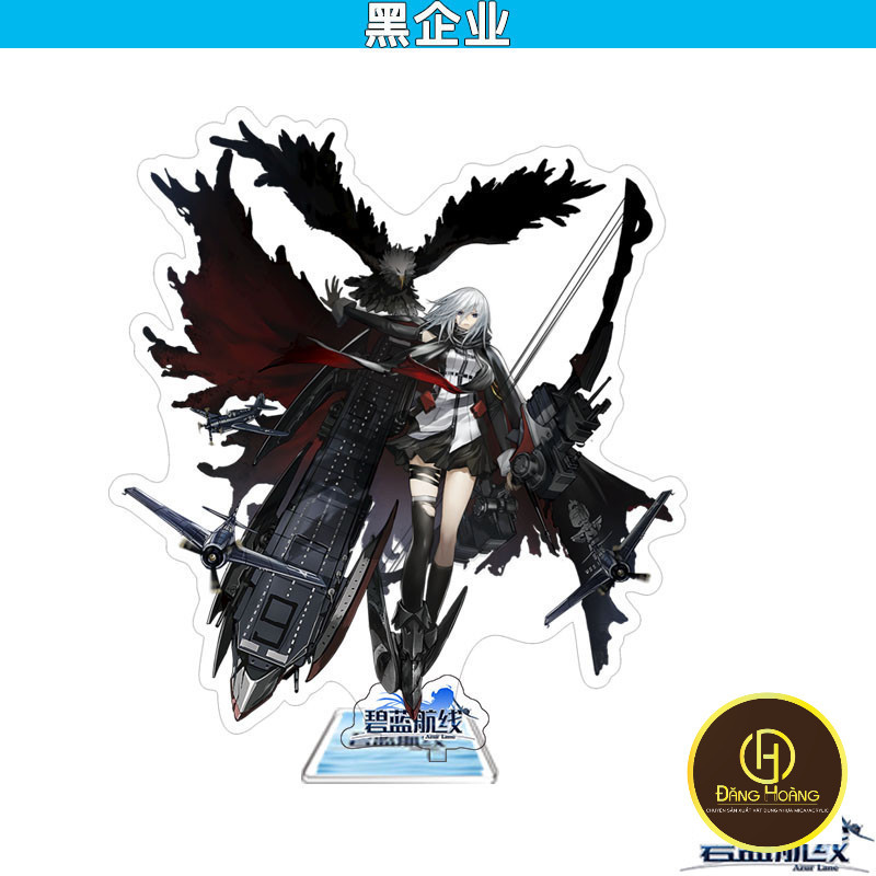 Móc Khoá, Mô Hình Standee Game Azur Lane Nhân Vật Enterprise Ibuki Trang Trí Bàn Học, Làm Việc - ĐH