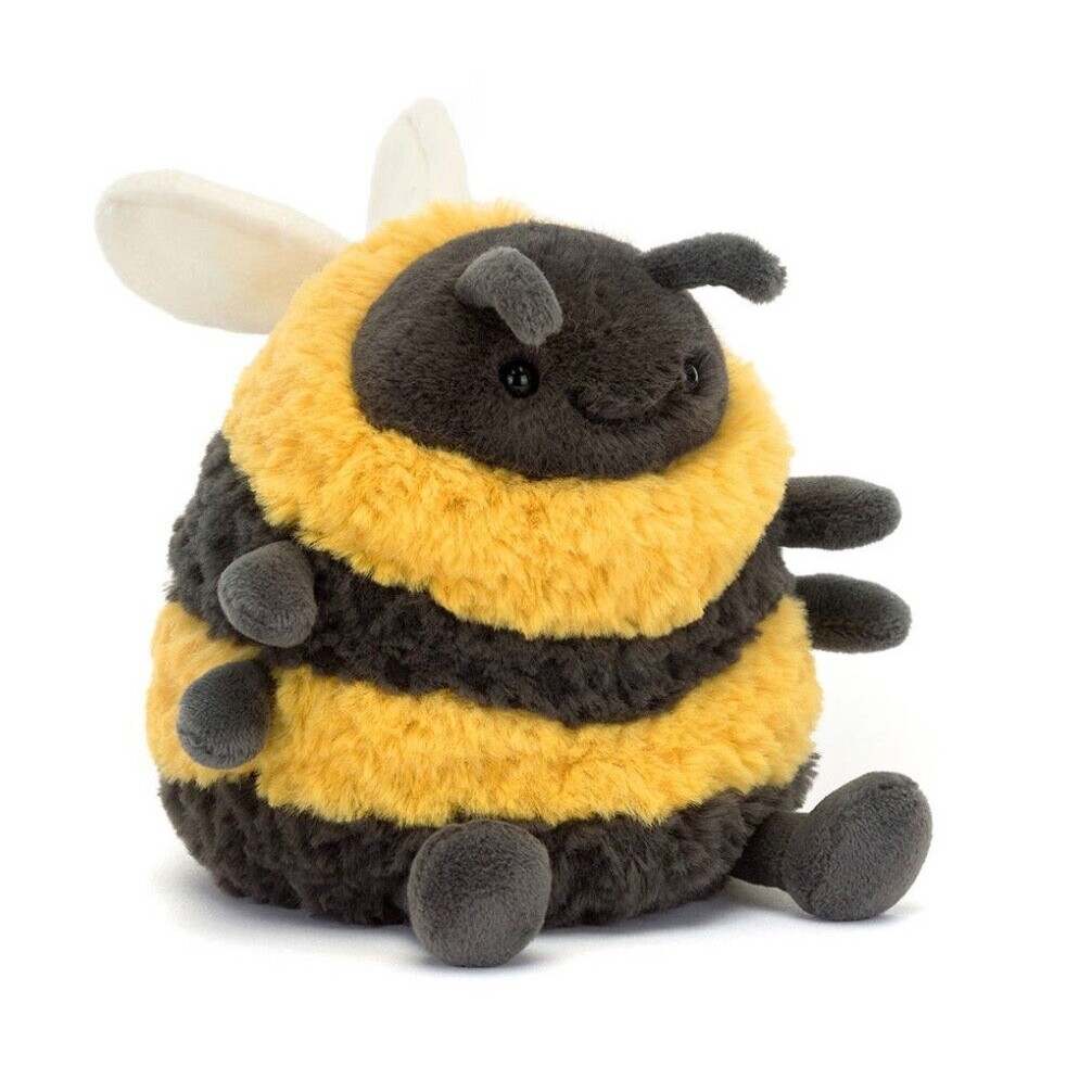 Albee Bee Stuffed Animal Cute Bee Plushie Animals Cuddly Plush Doll Adorable Toy
