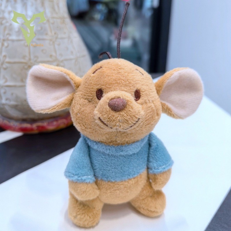 Kawaii Kangaroo Roo Sang Trọng Đồ Chơi Dễ Thương Disney Roo Plushie Búp Bê Mặt Dây Chuyền Móc Khóa W