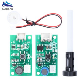  Máy tạo độ ẩm Mini USB Bộ dụng cụ DIY Máy tạo sương mù và bảng mạch điều khiển Máy phun sương Phim phun sương Tấm phun dao động Mini 