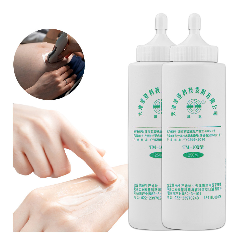 Gel dẫn điện 250ML cho máy làm đẹp cơ thể mặt tần số vô tuyến EMS Chất kết nối siêu âm