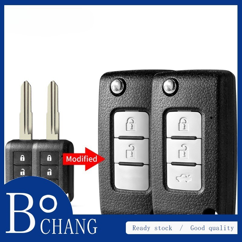 Mới sửa đổi cho Mitsubishi Montero GLX, Mirage GLX, Xpander GLX, Strada GLX phụ kiện chìa khóa lật h
