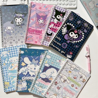 60 Trang A5 Sanrio Coil Notebook Giai Điệu Dễ Thương Kuromi Cinnamoroll Hello Kitty Tạp Chí Notebook Nhật Ký Sketchbook Đồ Dùng Văn Phòng
