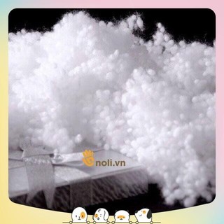 Bông gòn bi, bông hạt nhồi thú 100g - nhồi thú đan, thú móc và các loại thú bông