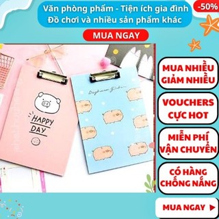 Trình ký / bìa kẹp giấy nhiều mẫu cực dễ thương, giá rẻ ✔️ FREESHIP 🛵 - A Plus Mart