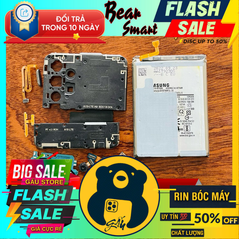 Linh Kiện Samsung A13 A135 / Camera trước sau,main sạc,cáp volume,loa ngoài,loa trong,cáp nối main,p