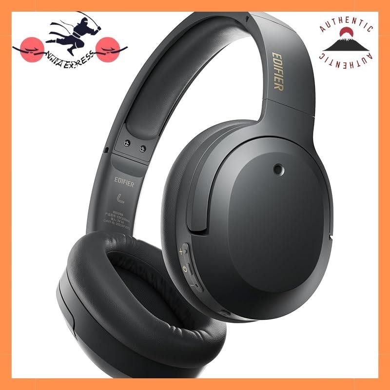 [VGP Gold Award] Edifier W820NB Plus [LDAC compatible] Wireless Noise Cancelling Headphones Bluetooth 5.2 [Wired/Wireless Hi-Res compatible] [220g lightweight and comfortable] Ambient sound intake / Built-in microphone / 49 hours / dedicated app compatibl