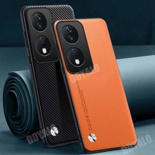 Vỏ Sang Trọng Cho Honor X7b X7a X7 Chống Sốc Sang Trọng Mờ Da PU Bao Da Kinh Doanh