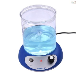 Máy khuấy từ tính Mini Máy trộn đĩa nóng Máy khuấy sưởi Điều chỉnh tốc độ với thanh khuấy 2000ml Dung tích khuấy cho phòng thí nghiệm Nhà bếp Homebrew
