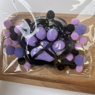 Đồ chơi squishy mochi đáng yêu mochi slime bóp xả stress giải tỏa căng thẳng Đồ chơi giải tỏa căng thẳng Simulated silicone cat claw pinching, slow rebound coconut flocking plush cat claw thick, enlarged decompression and decompression toy