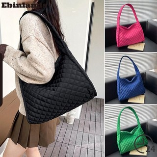 Túi đeo vai EBINLANDS, Túi đeo chéo Cotton có đệm, Túi Tote dung tích lớn thời trang dành cho nữ bé gái