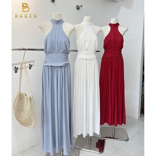 Áo yếm liền thân phối quần suông TKCC BAGEO