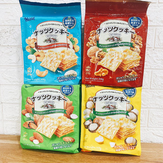 Bánh Quy Mix Hạt Dinh Dưỡng Hạnh Nhân, Macca, Hạt Điều, Óc Chó 308g