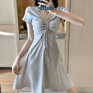 UOUO váy Đầm váy nữ body đầm hàn quốc Thể thao Minimalist Trendy A22M1TM 22Z240526
