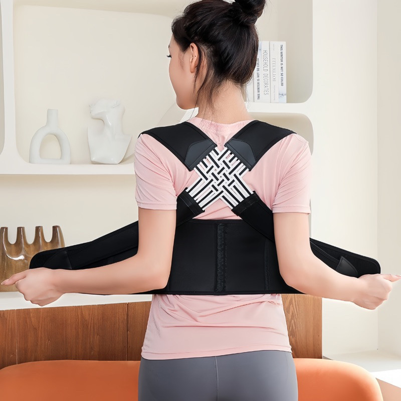 Đai Chống Gù Lưng Cao Cấp, Hỗ Trợ Định Hình Cột Sống, Cong Vẹo Cột Sống