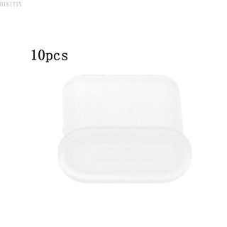 Hik 10 Miếng Vỏ bảo vệ phích cắm bụi bền bỉ cho cổng USB Type-C Nam