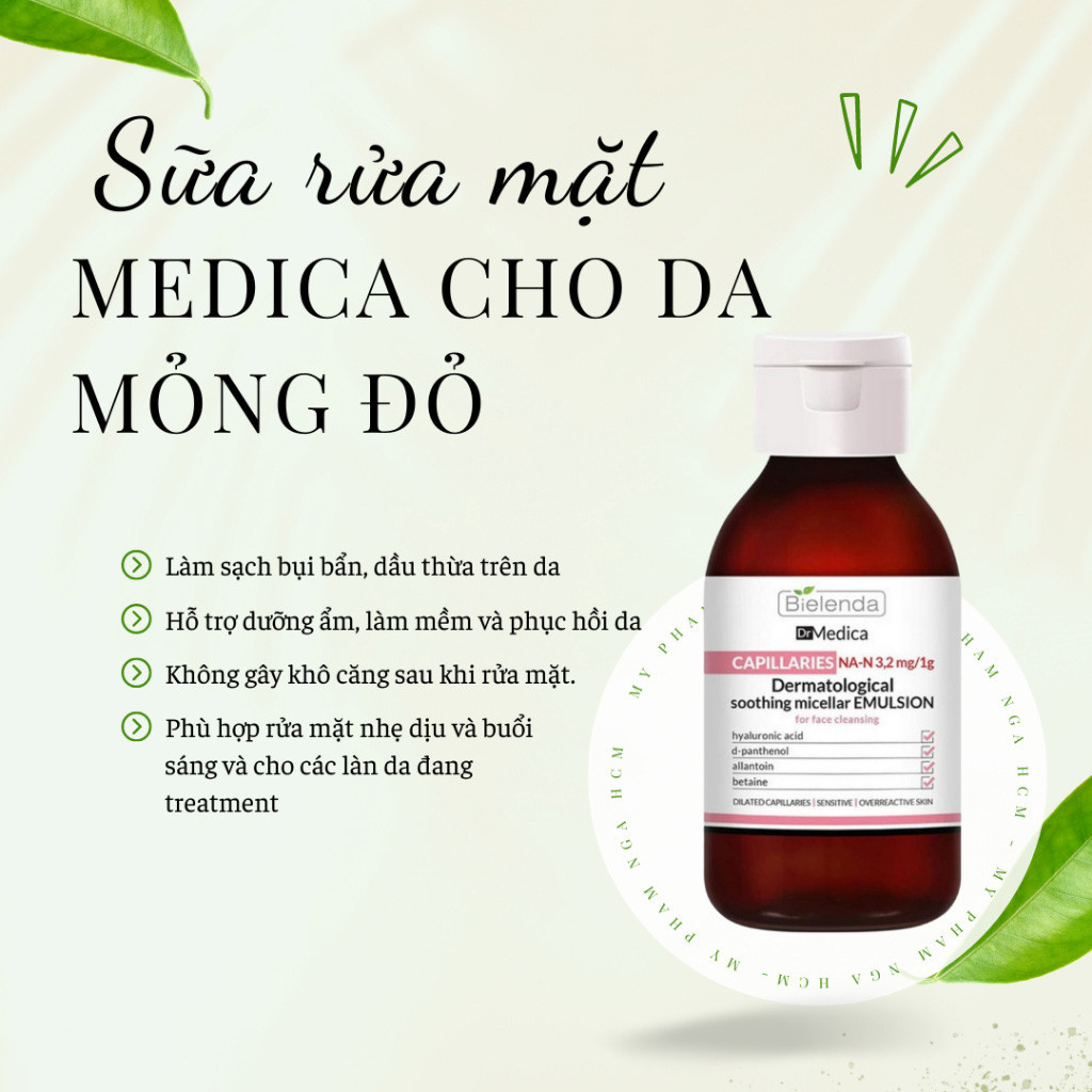 Ảnh 3 của Sữa rửa mặt Bielenda Dr Medica Anti-Acne Dermatological làm sạch sâu, hỗ trợ giảm mụn 250ml