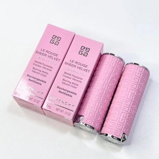 Givenchy Valentine 's Day Limited Pink Tube Velvet lipstick Matte son môi cho bạn gái