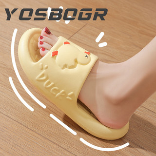 YOSBOGR  dép cross đế cao dép nữ dép đi biển Chống Trượt Phối hợp dễ dàng Trẻ trung Tự tin Điểm nhấn FYT245209Q 23Z240607