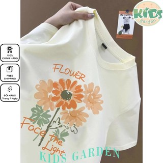 Phong cách Hàn Quốc hợp thời trang giản dị tươi hoa hướng dương họa tiết hoa mơ