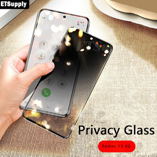 2 Chiếc Kính Bảo Mật Cho Redmi 13 13C Phim Màn Hình Full Màn Hình Kính Cường Lực Bảo Vệ Quyền Riêng Tư