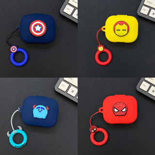 Diy Hoạt Hình Silicon Bảo Vệ Dành Cho Redmi Buds 6 Hoạt Động Tai Nghe Không Dây Bảo Vệ Dành Cho Redmi Buds 4 Lite Túi