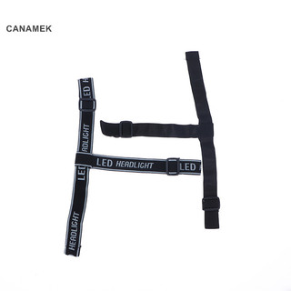 Canamek Dây Đeo Đầu Đàn Hồi Cho Đèn Pha LED Xe Đạp Đèn Trước Đa Năng Có Thể Điều Chỉnh Đầu Dây Đeo Đèn Độ Đàn Hồi Cao Mặt Trước Mới