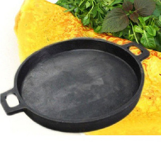 Chảo Gang Chống Dính, Khuôn Làm Bánh Xèo 20Cm Bằng Gang Dày Dặn, Bền, Chịu Nhiệt Cao Mta-Mart2