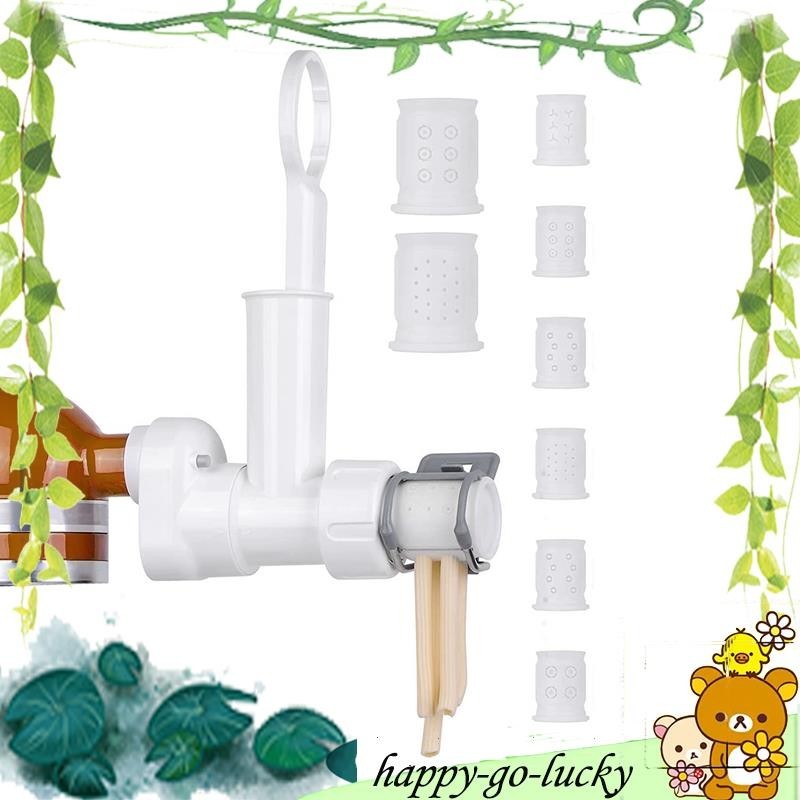 [Xinggao] Phụ tùng thay thế Gourmet Pasta cho máy trộn, Bộ đính kèm máy làm mì ống với 6 hình dạng khác nhau Ổ cắm ép mì ống