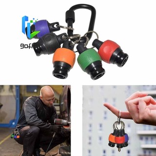 Giá đỡ mũi khoan tuốc nơ vít GOFIDIN, Phát hành nhanh chóng Thanh mở rộng móc khóa thay đổi nhanh, Móc khóa cầm tay Ball Grip 1 / 4 "Bộ chuyển đổi vít mũi khoan Hex Shank ngoài trời