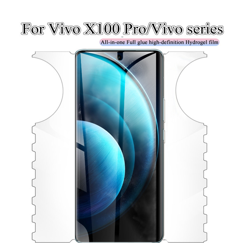 Bướm Hydrogel Bảo Vệ Cho Vivo x100 x100s x90 x80 x90s Y28 S19 S18 S17 S17E S16 S15 iQ00 12 11 10 9 V