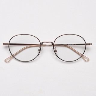 Gọng kính cận oval kính mắt TYSON thời trang nam nữ lắp tròng kèm hộp khăn 83034