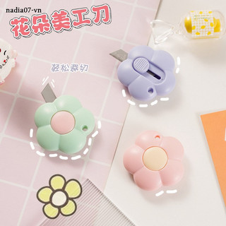 Dao Cắt Giấy Mini Hình Hoa Dễ Thương