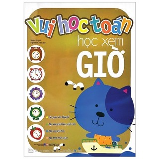 Sách - vui học toán - học xem giờ