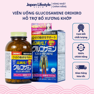 Viên Uống Glucosamine Orihiro Hỗ Trợ Bổ Xương Khớp Nội Địa Nhật Bản 900/950 Viên