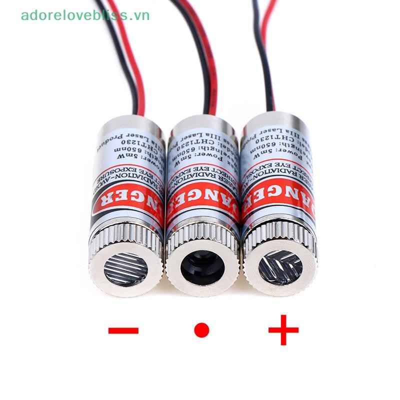 THÊM 650nm 5mW Red Point / Line / Cross Laser Module Laser Tube 3v-5v Chấm Laser được sử dụng cho co