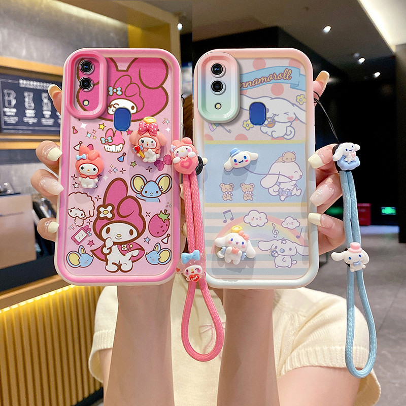 ốp lưng  samsung a20 samsung a30 m10s m20s Ốp điện thoại búp bê 3D dễ thương cho vỏ samsung a20 .