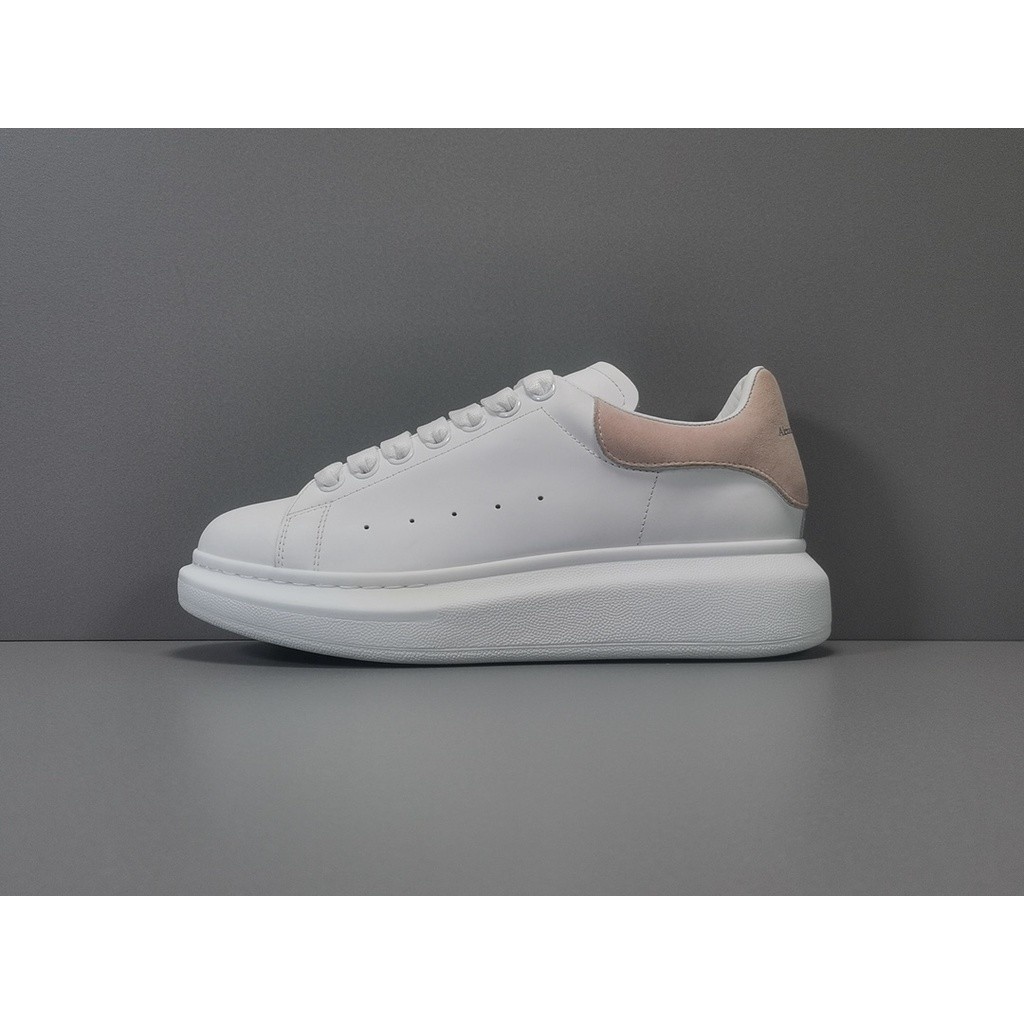 % McQueenOriginal nguyên chất Alexander Mcqueen hồng trắng Mcqueen hồng 553770Whg UYGX