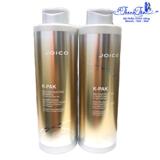 [ TT ] Cặp gội xả phục hồi tóc hư tổn Joico K-Pak Reconstructing 1000mlx2 ( New 2025 )