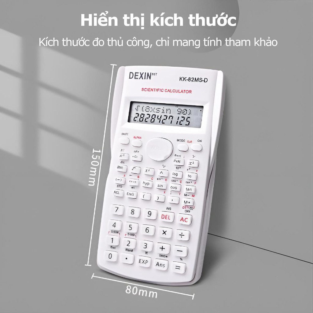 Máy Tính Học Sinh Cầm Tay  với 240 chức năng, thực hiện phép tính nhanh, Nhỏ Gọn Tiện Lợi Dùng Cho Cấp 2,Nắp bảovệ trượt | BigBuy360 - bigbuy360.vn