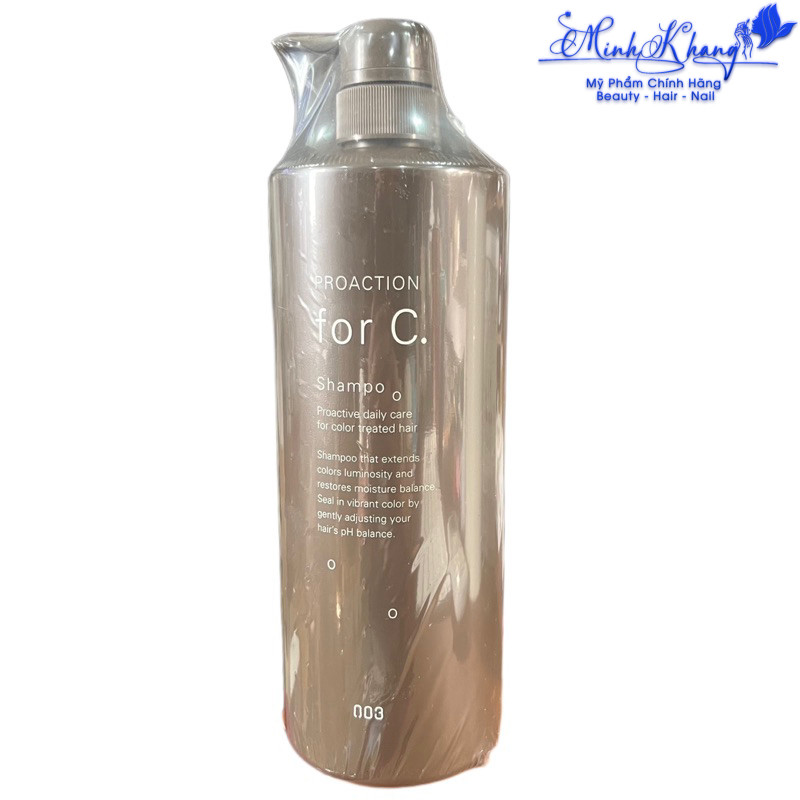 Dầu gội chăm sóc màu nhuộm Procation For C Shampoo 003 Number Three 1000ml - MK