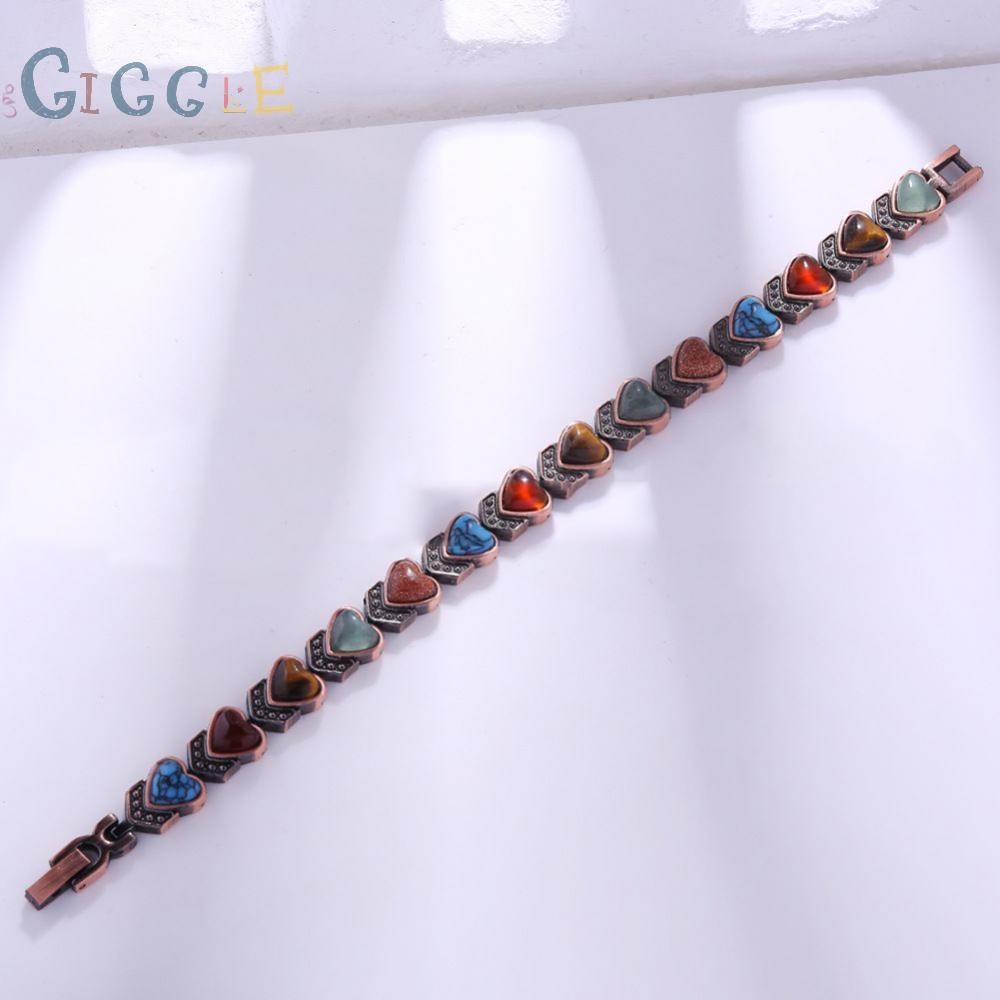 Copper Red Elegant Design Women's Magnet bracelet Unique Fashion Jewelry